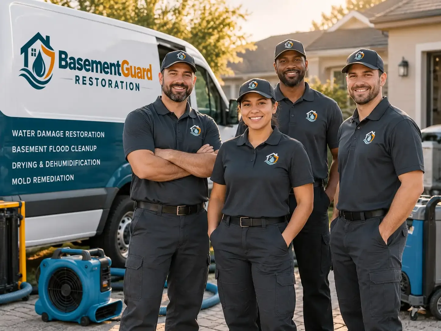Basement Water Damage Restoration company in Iota, LA